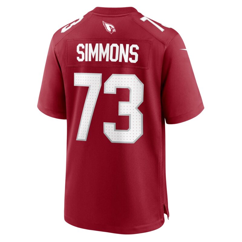 Lachavious Simmons Arizona Cardinals Team Game Jersey - Cardinal - Image 3