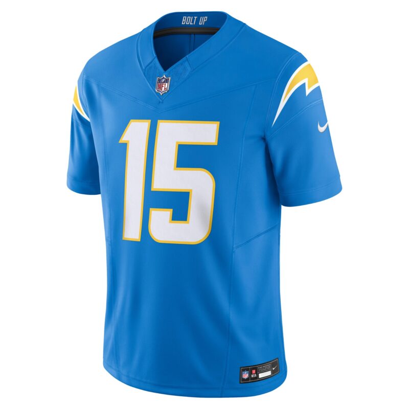 Ladd McConkey Los Angeles Chargers Team Vapor F.U.S.E. Limited Jersey - Powder Blue - Image 2