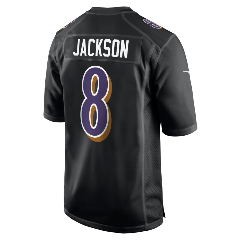 Lamar Jackson Baltimore Ravens Fashion Jersey - Carbon Black - Image 3