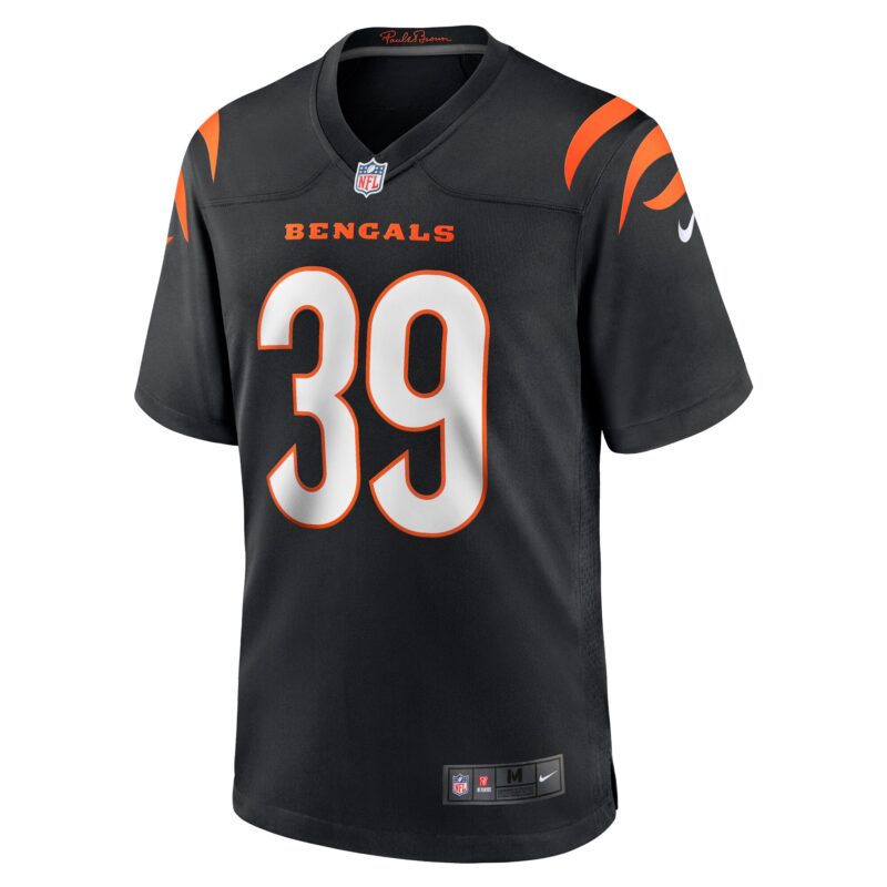 Lance Robinson Cincinnati Bengals Game Jersey - Black - Image 2