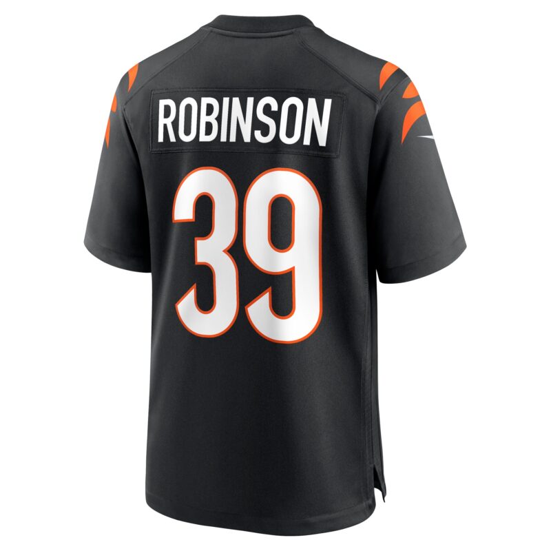 Lance Robinson Cincinnati Bengals Game Jersey - Black - Image 3