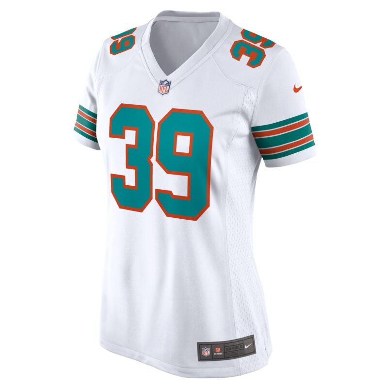 Larry Csonka Miami Dolphins Retired Player Jersey - White - Image 2