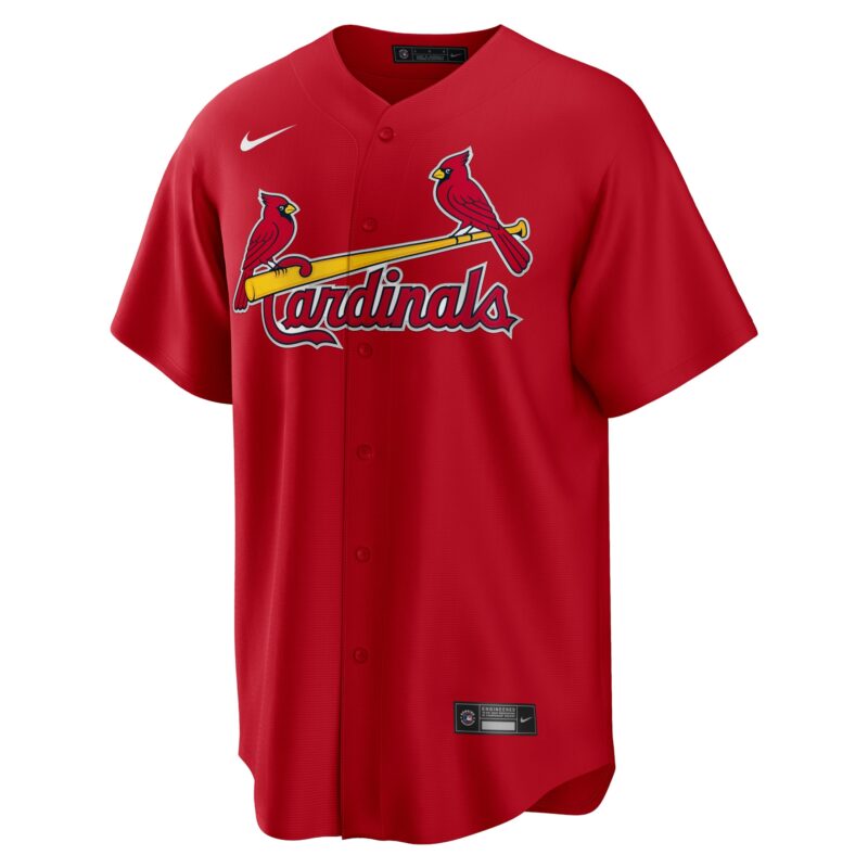 Lars Nootbaar St. Louis Cardinals Big & Tall Alternate Player Jersey - Red - Image 2
