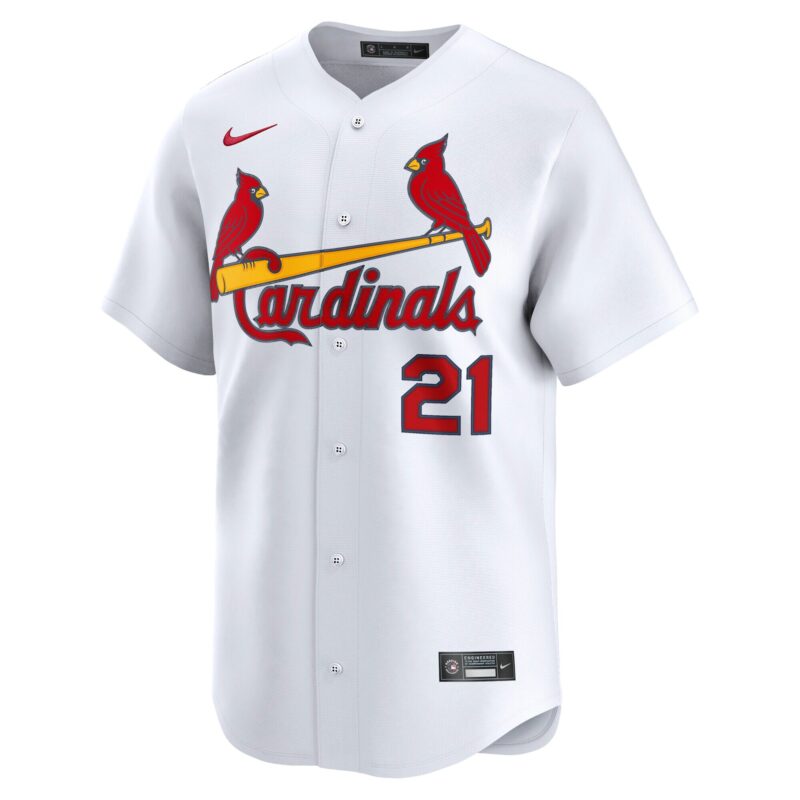 Lars Nootbaar St. Louis Cardinals Alternate Limited Player Jersey - White - Image 2