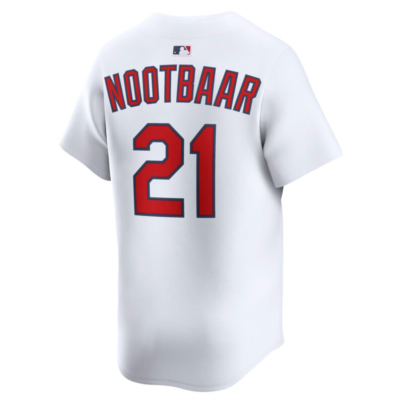 Lars Nootbaar St. Louis Cardinals Alternate Limited Player Jersey - White - Image 3