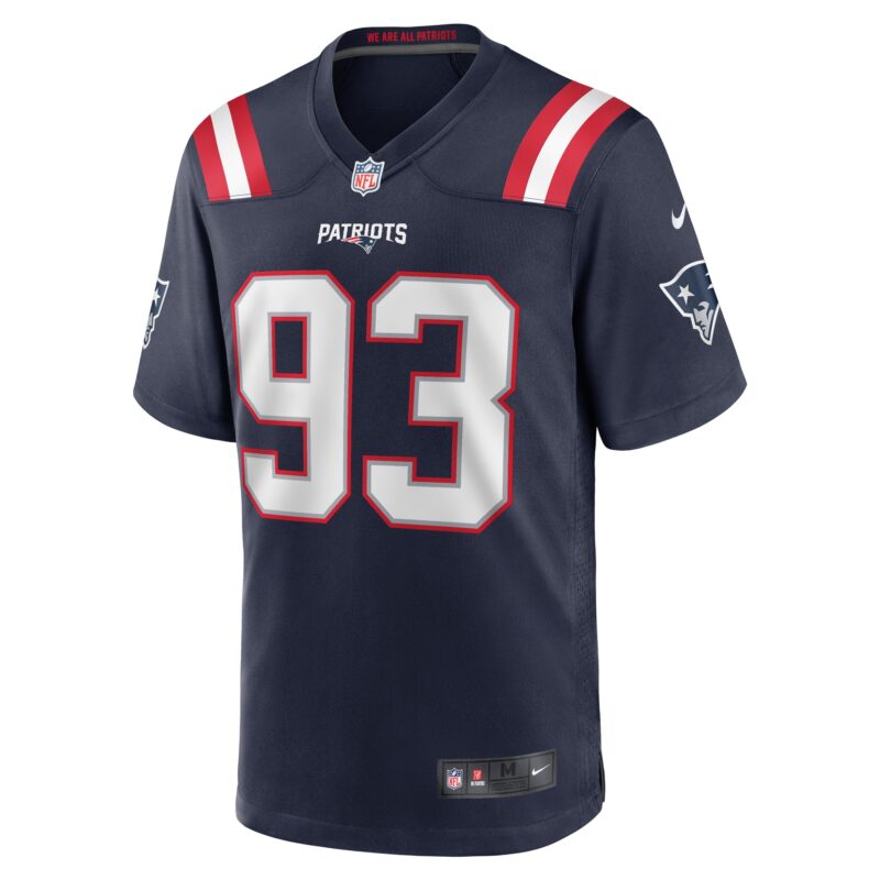 Lawrence Guy New England Patriots Team Game Jersey - Navy - Image 2