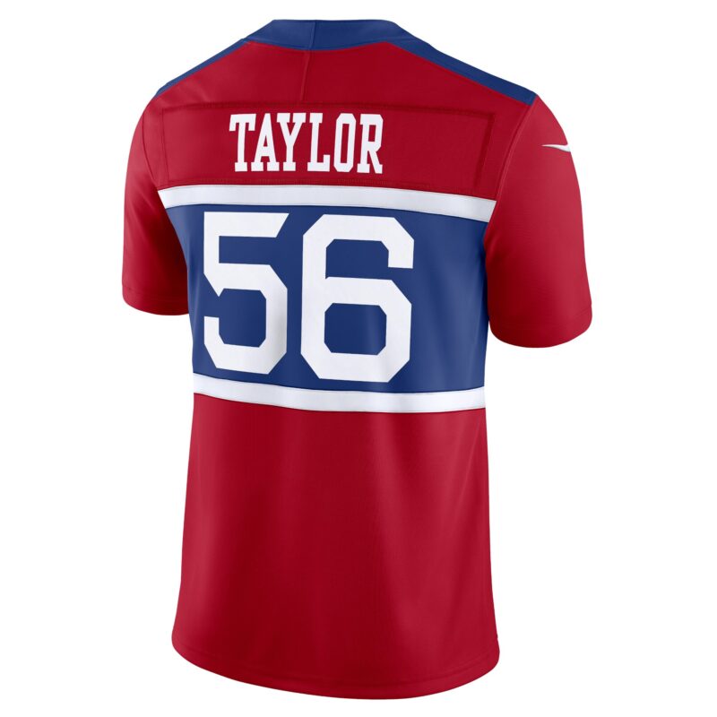 Lawrence Taylor New York Giants Alternate Vapor F.U.S.E. Retired Player Limited Jersey - Century Red - Image 3