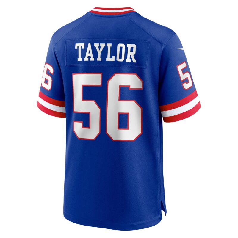 Lawrence Taylor New York Giants Classic Retired Player Game Jersey - Royal - Image 3