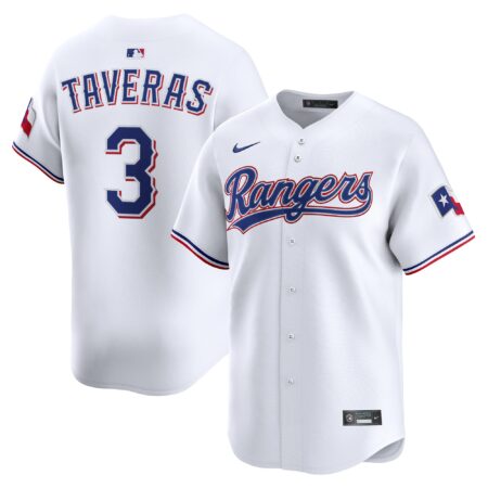 Leody Taveras Texas Rangers Alternate Limited Player Jersey - White