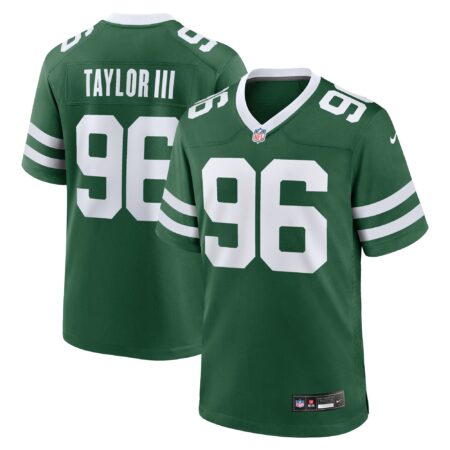 Leonard Taylor III New York Jets Team Game Jersey - Legacy Green