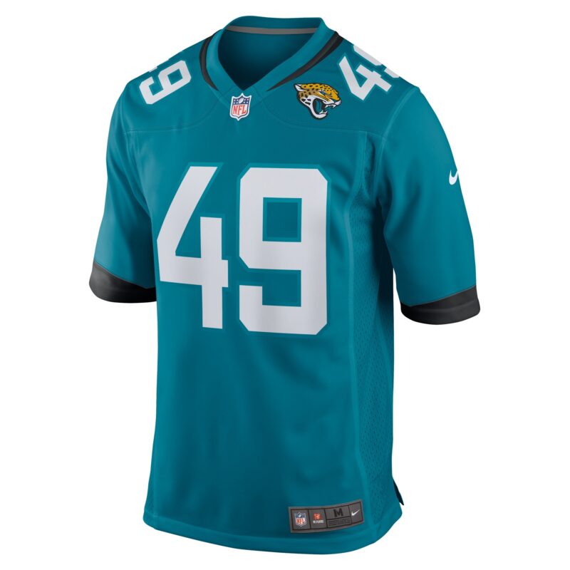 Leonard Taylor Jacksonville Jaguars Game Jersey - Teal - Image 2