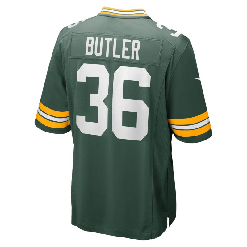 LeRoy Butler Green Bay Packers Retired Player Game Jersey - Green - Image 3