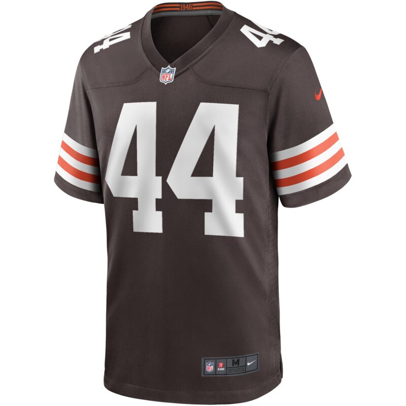 Leroy Kelly Cleveland Browns Game Retired Player Jersey - Brown - Image 2