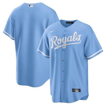 Kansas City Royals Alternate Team Logo Jersey - Light Blue