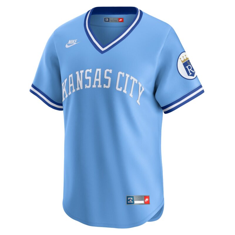 Kansas City Royals Cooperstown Collection Limited Jersey - Light Blue - Image 2