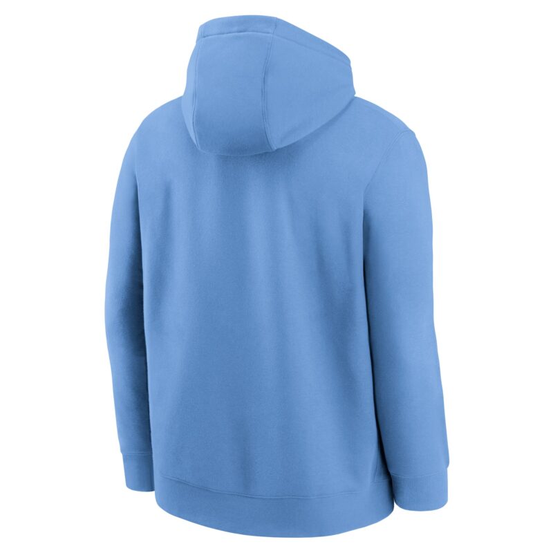 Kansas City Royals Cooperstown Collection Logo Club Pullover Hoodie - Light Blue - Image 3