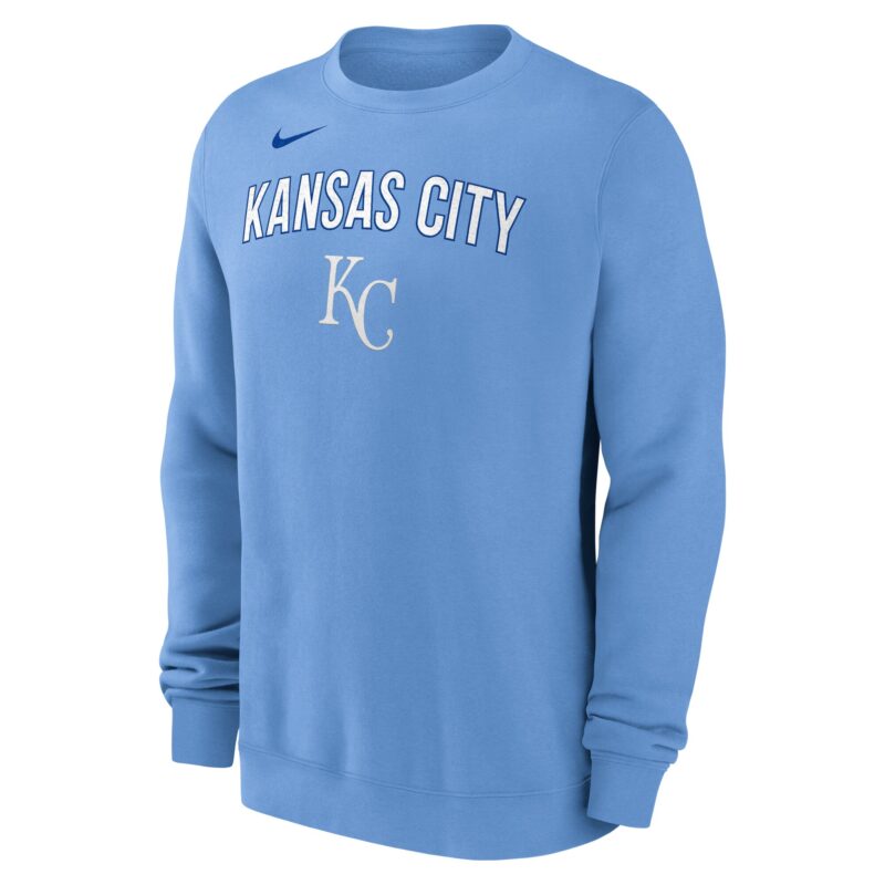 Kansas City Royals Pullover Sweatshirt - Light Blue - Image 2