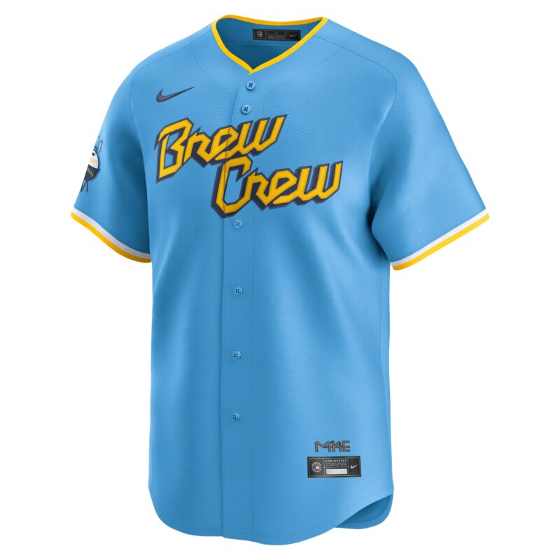 Milwaukee Brewers City Connect Limited Jersey - Light Blue - Image 2