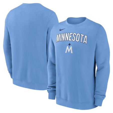 Minnesota Twins Pullover Sweatshirt - Light Blue