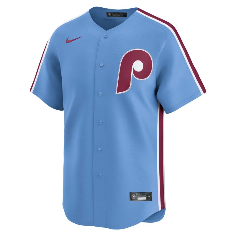 Philadelphia Phillies Alternate Limited Jersey - Light Blue - Image 2
