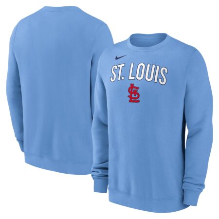 St. Louis Cardinals Pullover Sweatshirt - Light Blue