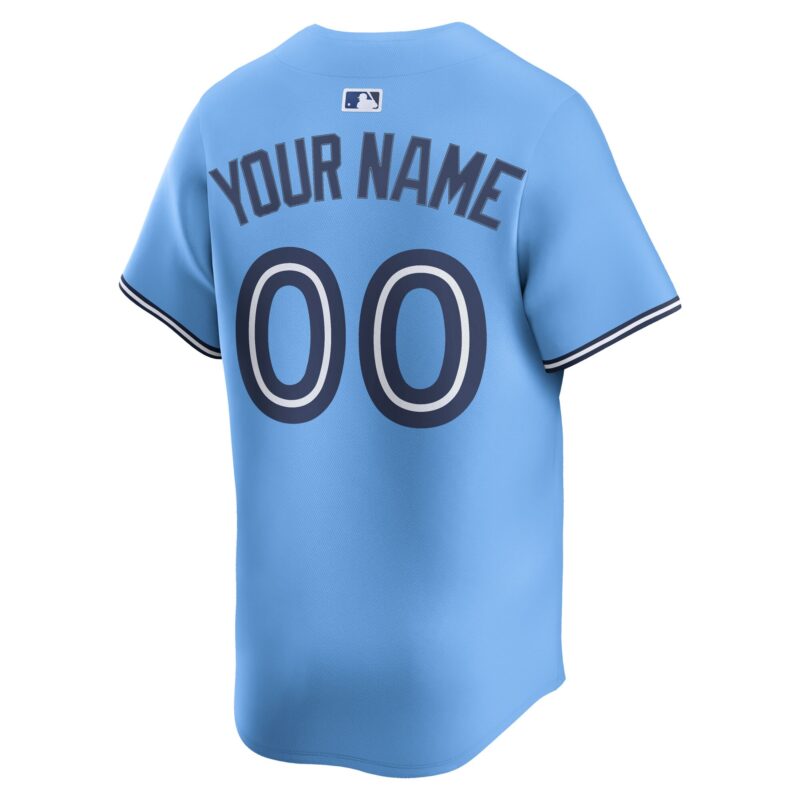 Toronto Blue Jays Alternate Limited Custom Jersey - Light Blue - Image 3