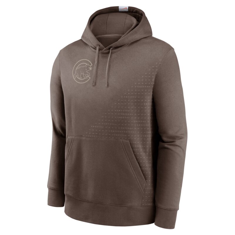 Chicago Cubs Statement Pullover Hoodie - Light Brown - Image 2