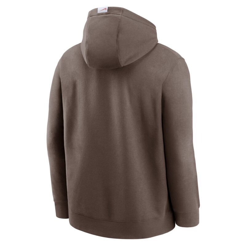 Chicago White Sox Statement Pullover Hoodie - Light Brown - Image 3
