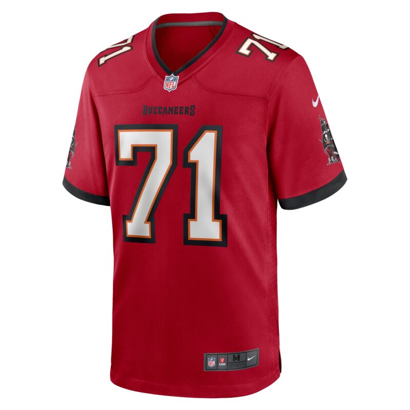 Lorenz Metz Tampa Bay Buccaneers Game Jersey - Red - Image 2