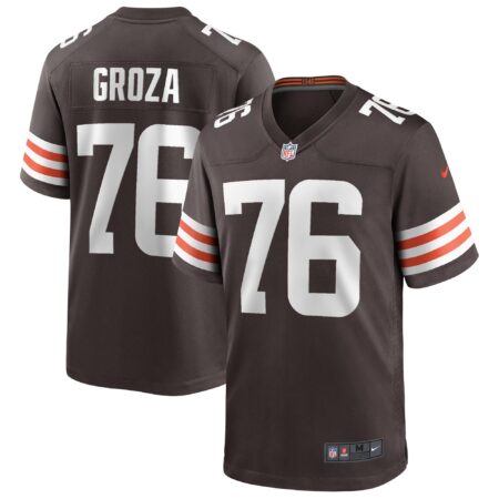 Lou Groza Cleveland Browns Game Retired Player Jersey - Brown