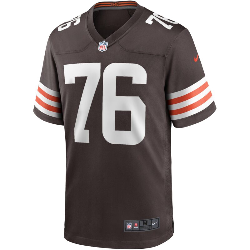Lou Groza Cleveland Browns Game Retired Player Jersey - Brown - Image 2