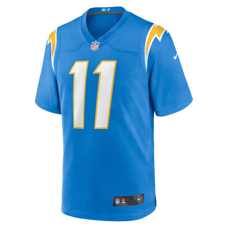 Luis Perez Los Angeles Chargers Team Game Jersey - Powder Blue - Image 2
