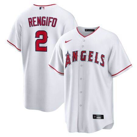 Luis Rengifo Los Angeles Angels Home Jersey - White