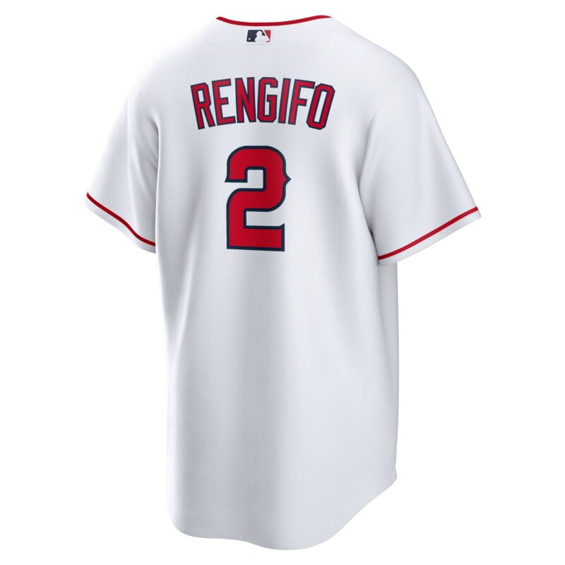 Luis Rengifo Los Angeles Angels Home Jersey - White - Image 3