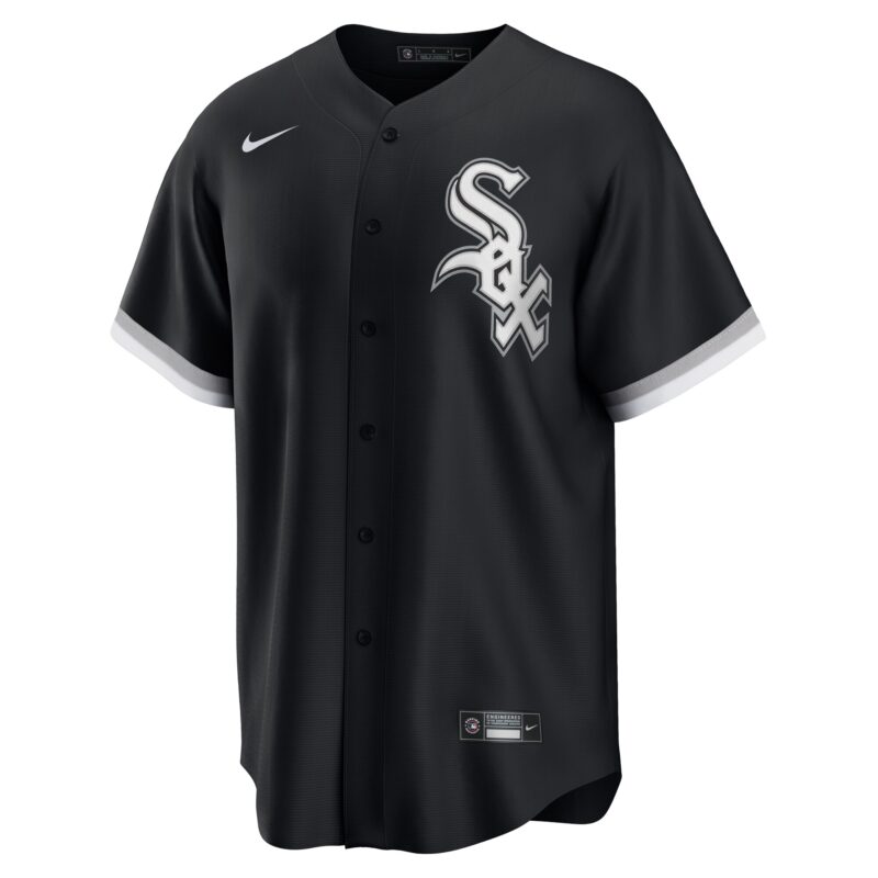 Luis Robert Jr. Chicago White Sox Alternate Player Jersey - Black - Image 2