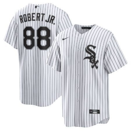 Luis Robert Chicago White Sox Player Name Jersey - White