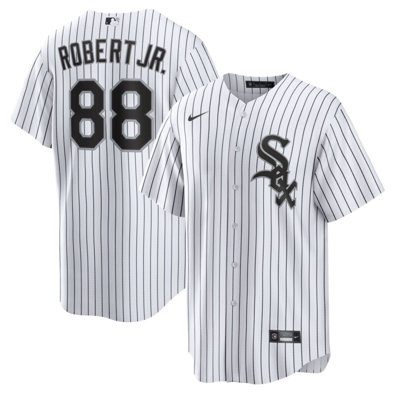 Luis Robert Chicago White Sox Player Name Jersey - White