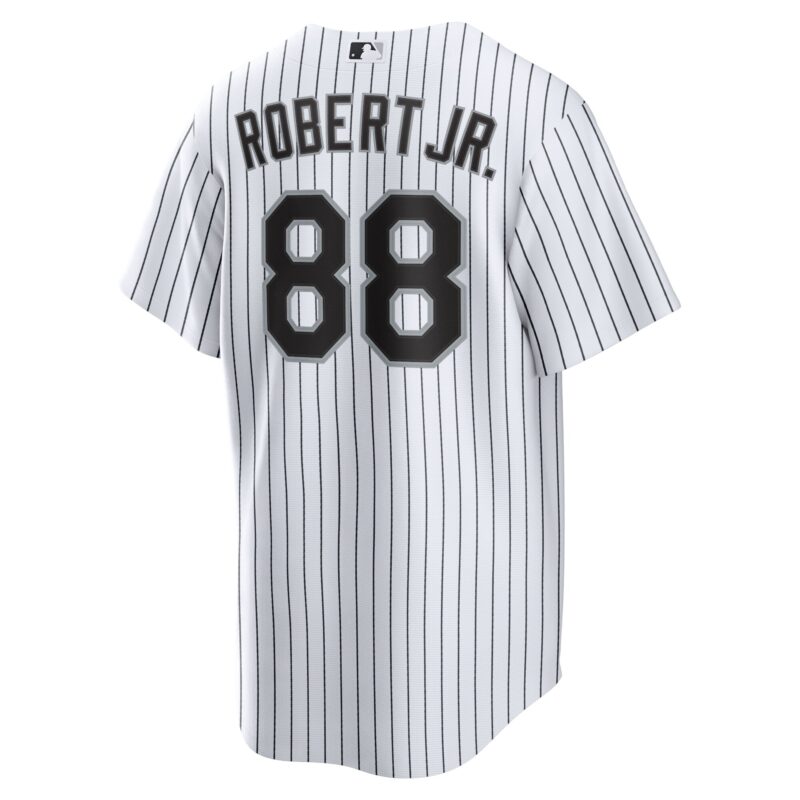 Luis Robert Chicago White Sox Player Name Jersey - White - Image 3