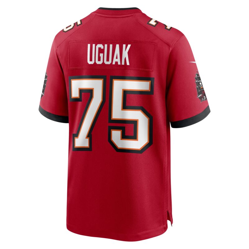 Lwal Uguak Tampa Bay Buccaneers Game Jersey - Red - Image 3