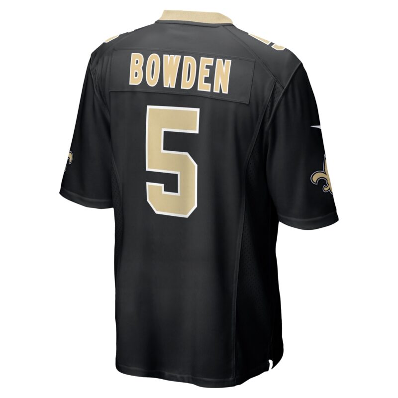 Lynn Bowden Jr. New Orleans Saints Team Game Jersey - Black - Image 3