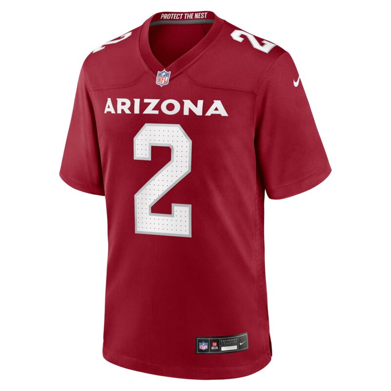 Mack Wilson Arizona Cardinals Game Jersey - Cardinal - Image 2
