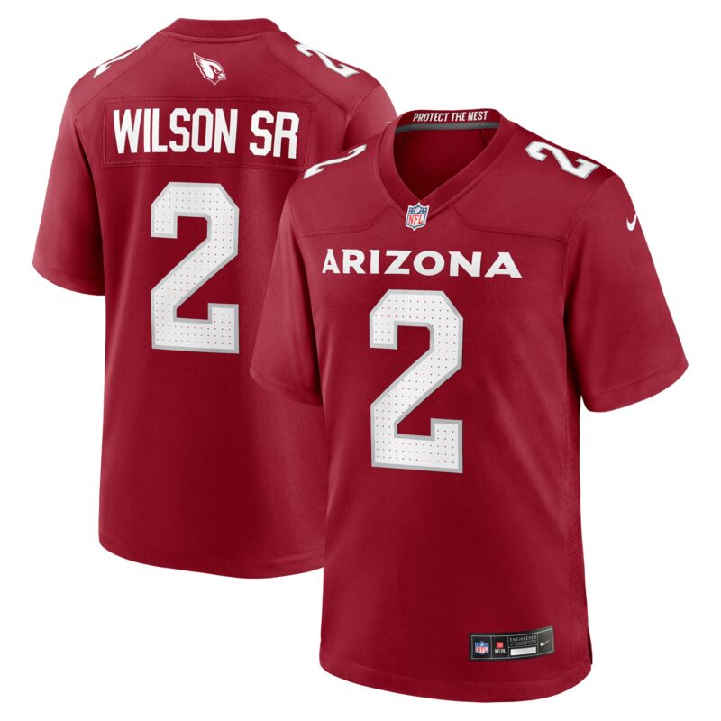 Mack Wilson Sr. Arizona Cardinals Team Game Jersey - Cardinal
