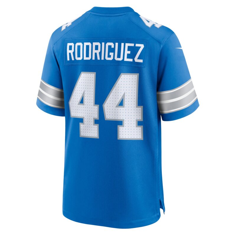 Malcolm Rodriguez Detroit Lions Game Jersey - Blue - Image 3