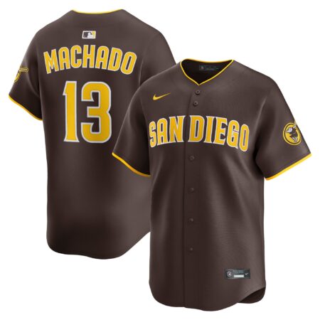 Manny Machado San Diego Padres Alternate Limited Player Jersey - Brown