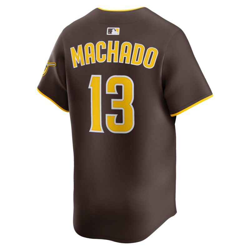 Manny Machado San Diego Padres Alternate Limited Player Jersey - Brown - Image 3