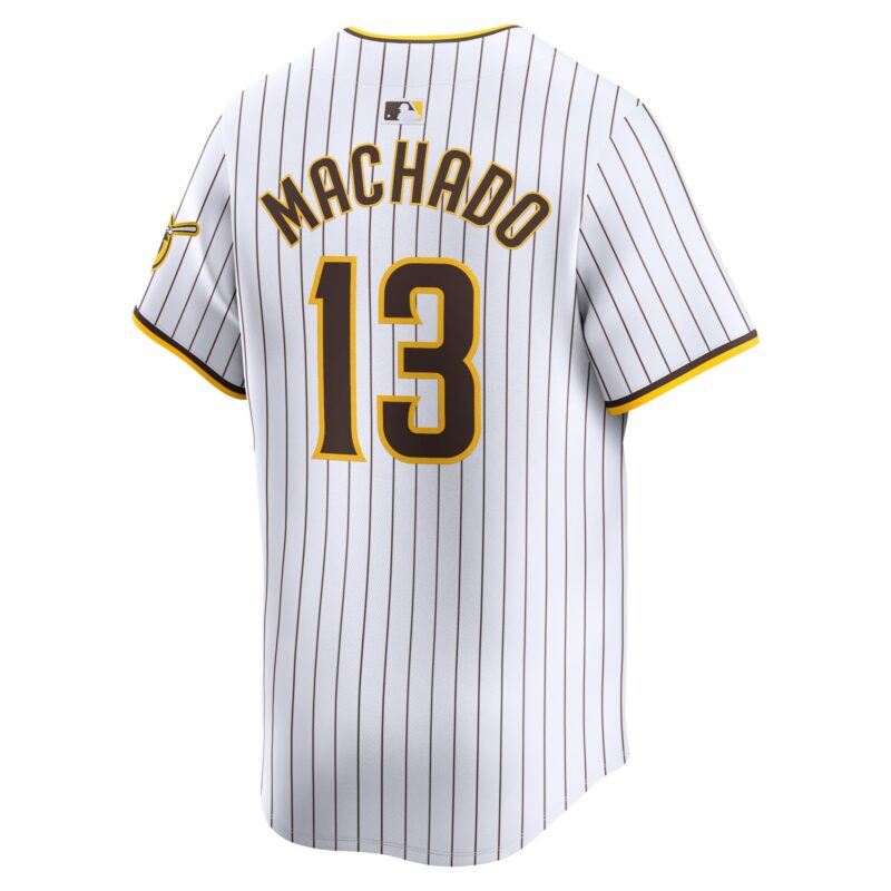 Manny Machado San Diego Padres Home Limited Player Jersey - White - Image 3
