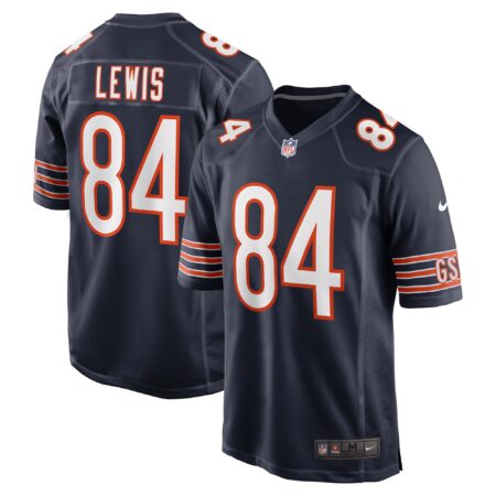 Marcedes Lewis Chicago Bears Game Jersey - Navy