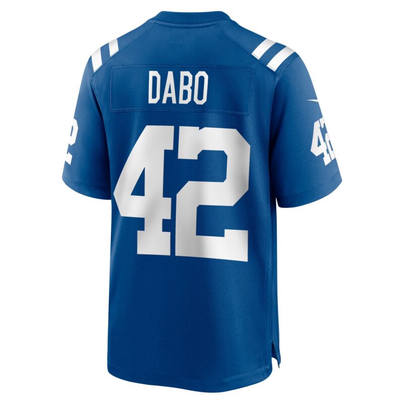 Marcel Dabo Indianapolis Colts Game Player Jersey - Royal - Image 3