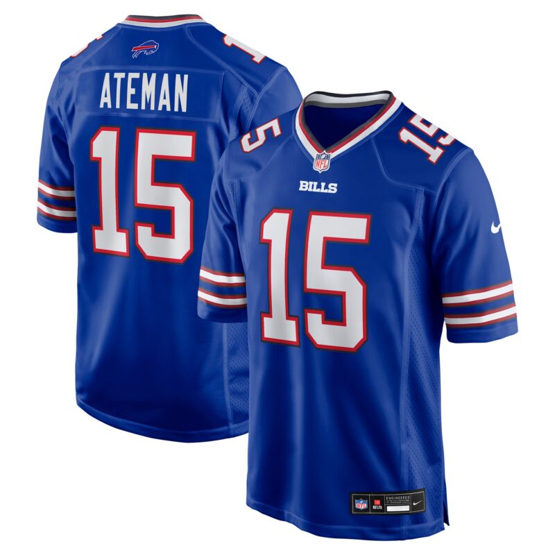 Marcell Ateman Buffalo Bills Team Game Jersey - Royal