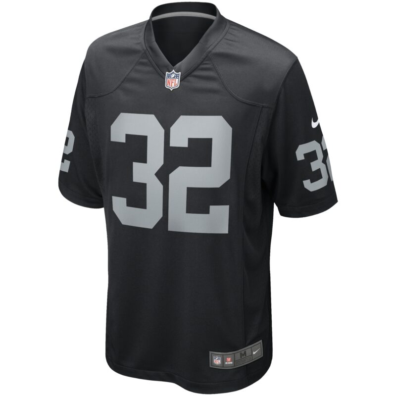 Marcus Allen Las Vegas Raiders Game Retired Player Jersey - Black - Image 2